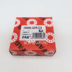 Original Germany FAG Brand Deep groove ball bearing 16006.2ZR.C3 30x55x9MM
